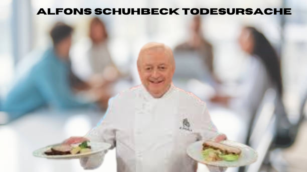 alfons schuhbeck todesursache