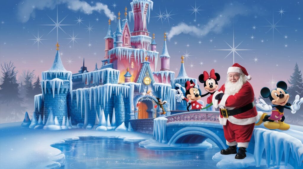 Ausmalbilder Weihnachten Disney