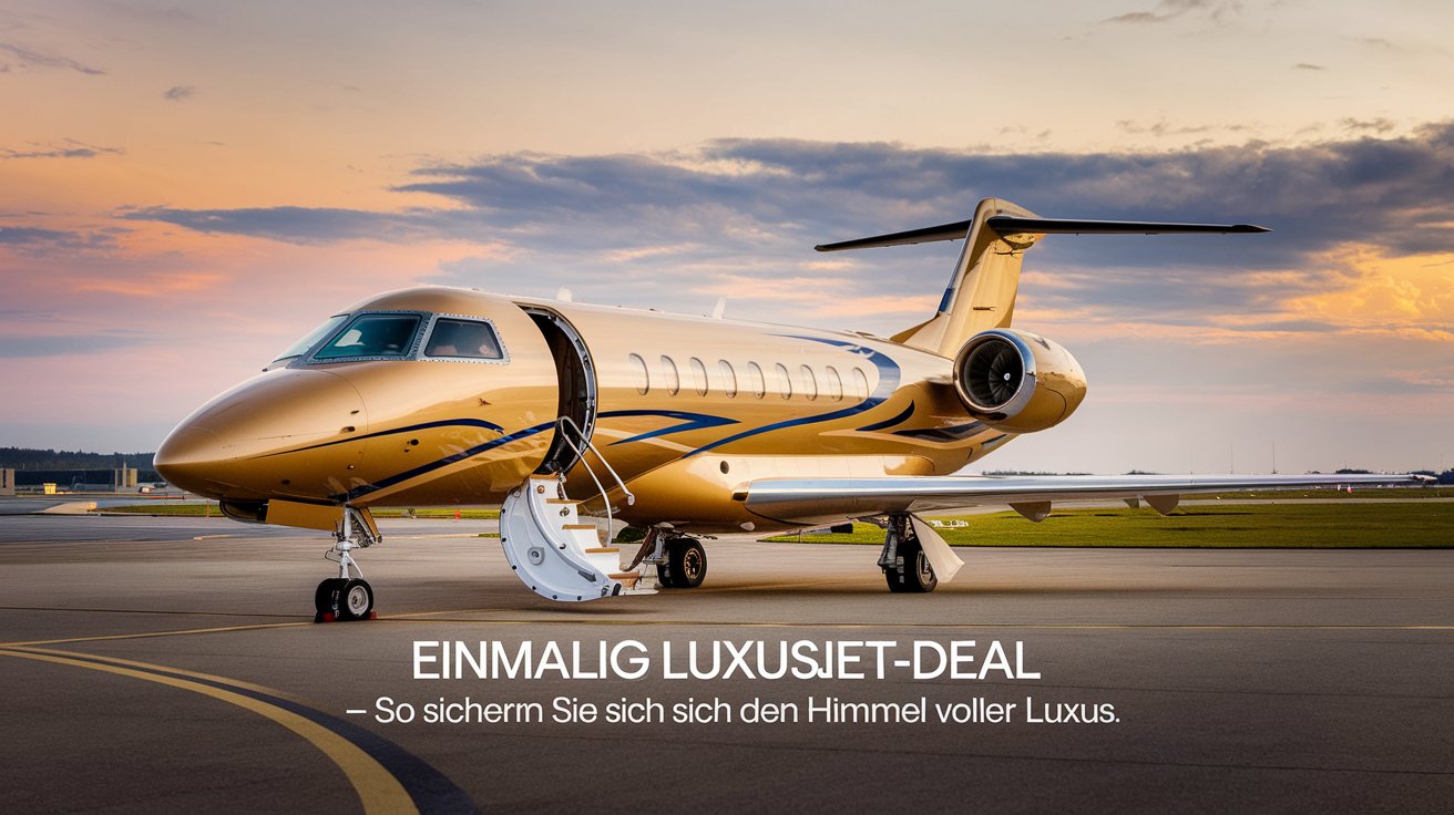 Einmalig Luxusjet-Deal – So sichern Sie sich den Himmel voller Luxus