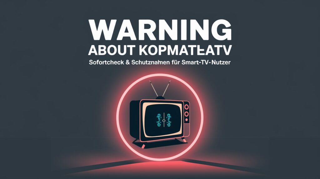 Warning about Kopmatelatv — Sofortcheck & Schutzmaßnahmen für Smart-TV-Nutzer
