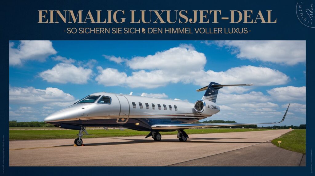 Einmalig Luxusjet-Deal – So sichern Sie sich den Himmel voller Luxus