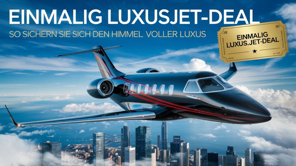 Einmalig Luxusjet-Deal – So sichern Sie sich den Himmel voller Luxus