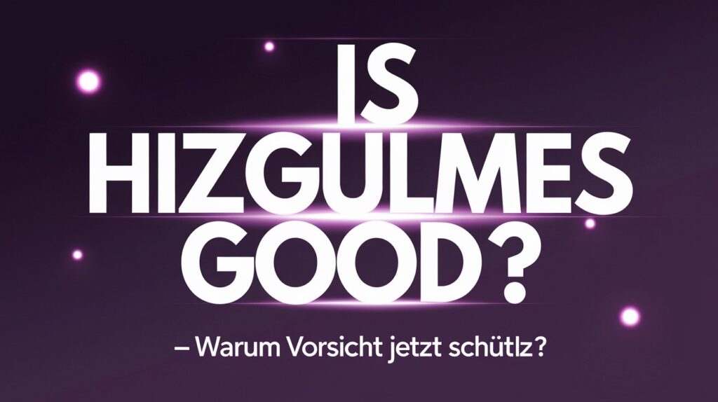 Is hizgullmes good? — Warum Vorsicht jetzt schützt