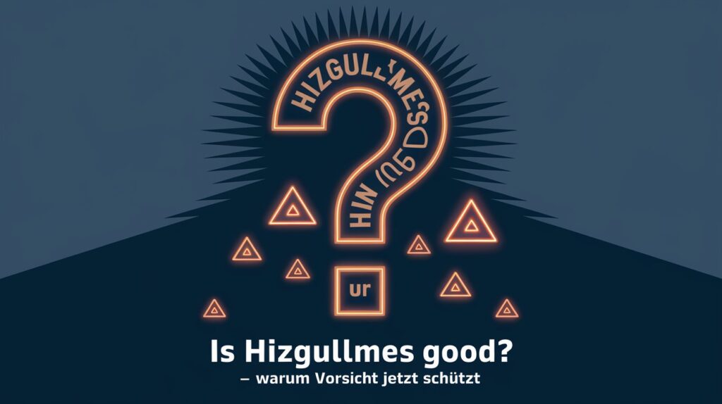Is hizgullmes good? — Warum Vorsicht jetzt schützt