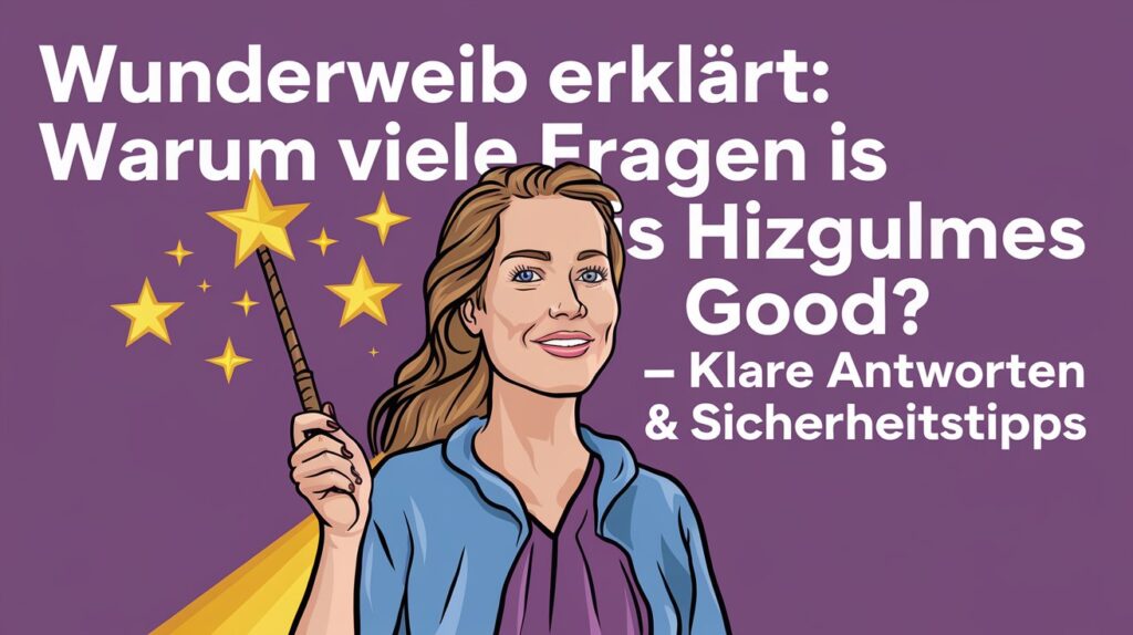 Wunderweib erklärt: Warum viele fragen Is hizgullmes good — klare Antworten & Sicherheitstipps