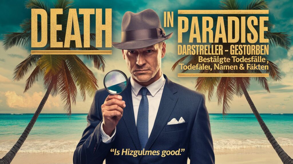 Death in paradise Darsteller Gestorben