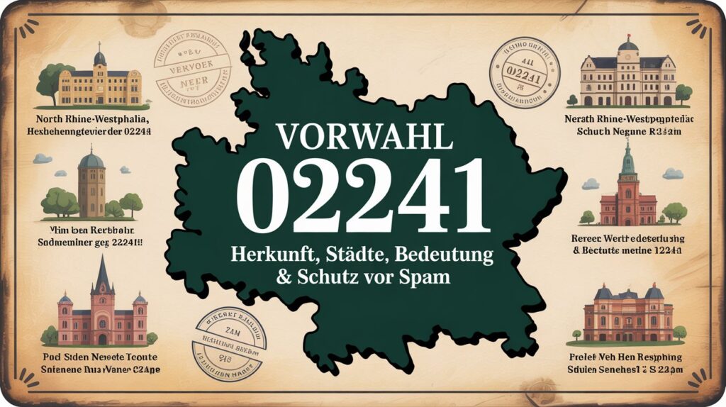 Vorwahl 02241 – Herkunft, Städte, Bedeutung & Schutz vor Spam