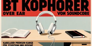 BT Kopfhörer Over Ear von Soundcore: Kabelloser Premium-Klang für Studium und Beruf