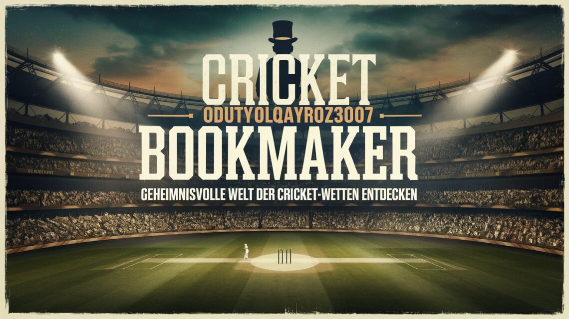 Cricket ollqatyredkoz40007 bookmaker