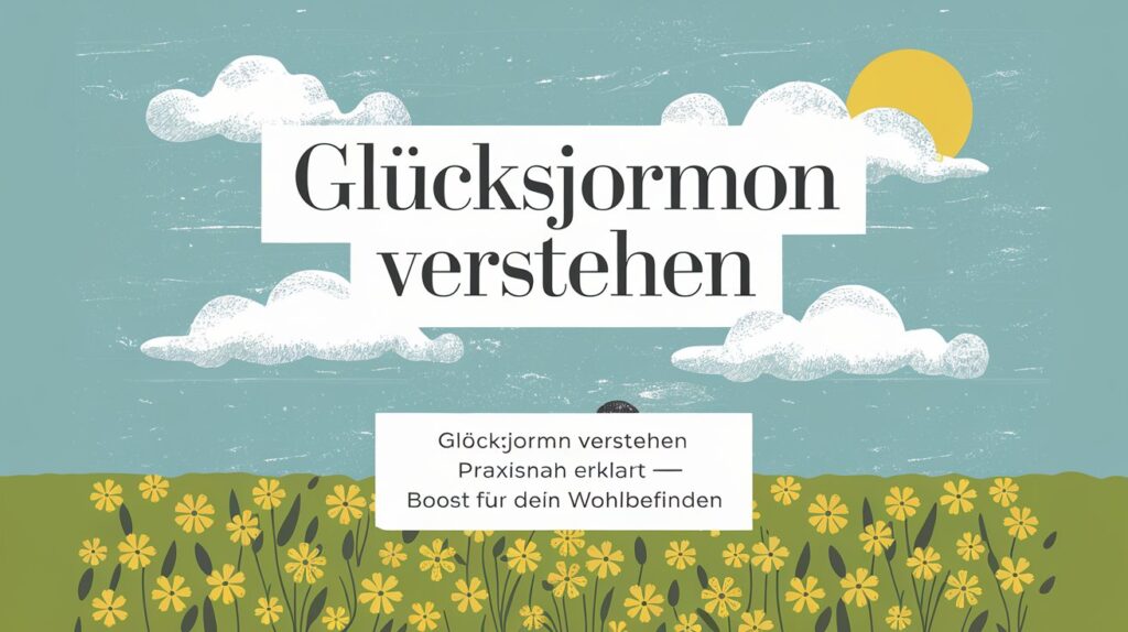 Glücksjormon verstehen: Praxisnah erklärt — Boost für dein Wohlbefinden